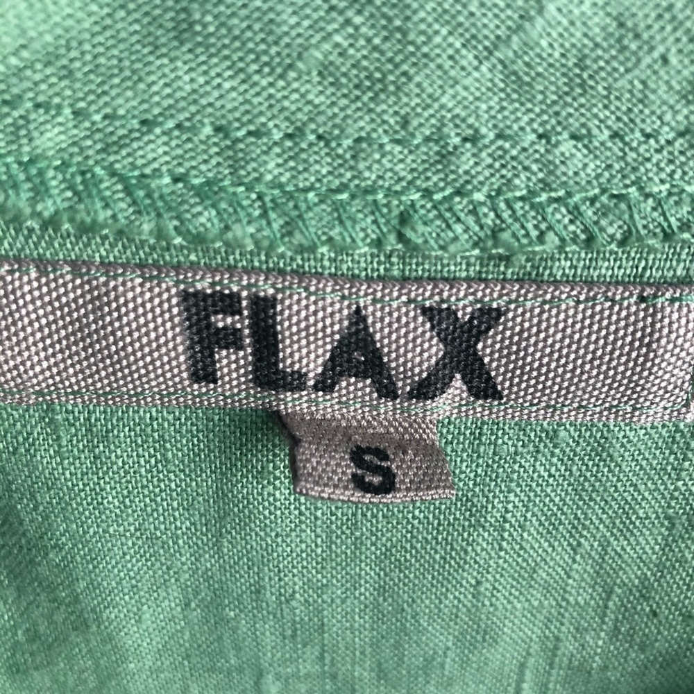 Flax Sage Green Linen Tunic 💚 - Picture 4 of 6